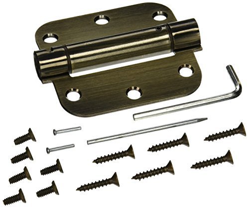 3.5 x 3.5 x 0.62 in. Spring Hinge Steel-US5