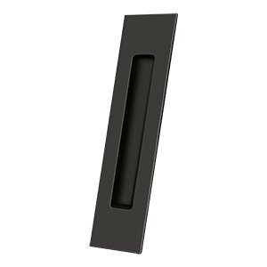 FP10225U10B 10 x 2.25 x 0.75 in. Flush Pull Rectangular Solid Brass - Oil Rubbed Bronze