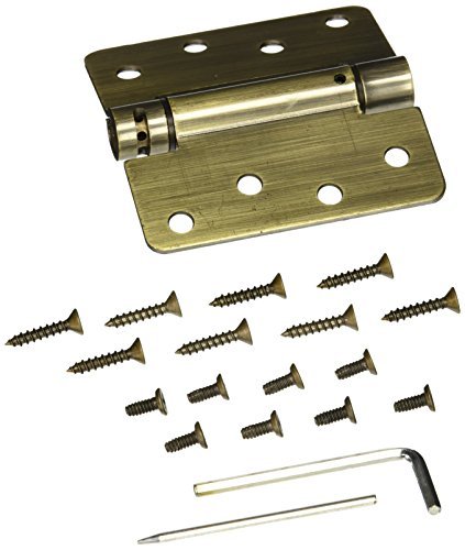 DSH4R45 4 x 4 x 0.25 in. Spring Hinge Steel-US5
