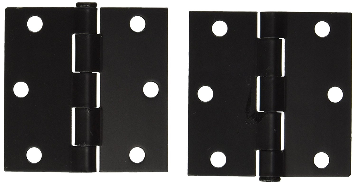 3 x 3 in. Square Hinge Steel - Oil Rubbed Bronze
