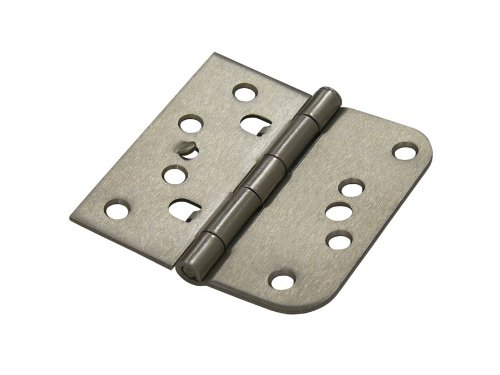 4 x 4 x 0.62 in. Square Hinge Steel - Oil Rubbed Bronze