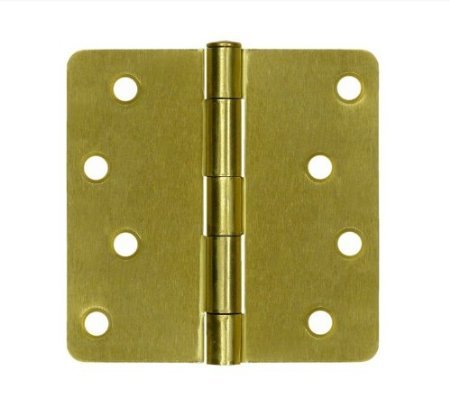 4 x 4 x 0.25 in. Radius Hinge Steel-US15