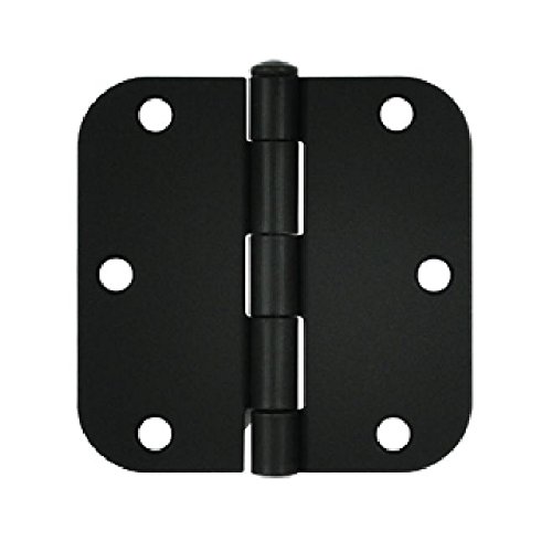 3.5 x 3.5 x 0.62 in. Radius Residential Hinge Steel