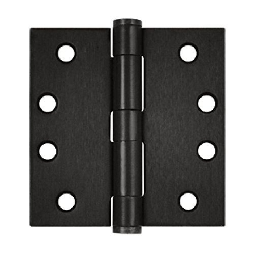 4 x 4 in. Square Hinge Heavy Duty Steel - Oil Rubbed Bronze