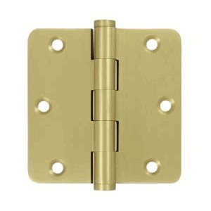 3.5 x 3.5 x 0.25 in. Radius Hinge Residential Thickness Steel-US4