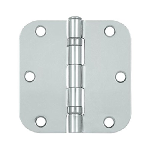S35R5BB26 3.5 x 3.5 x 0.62 in. Radius Hinge Ball Bearing Steel-US26