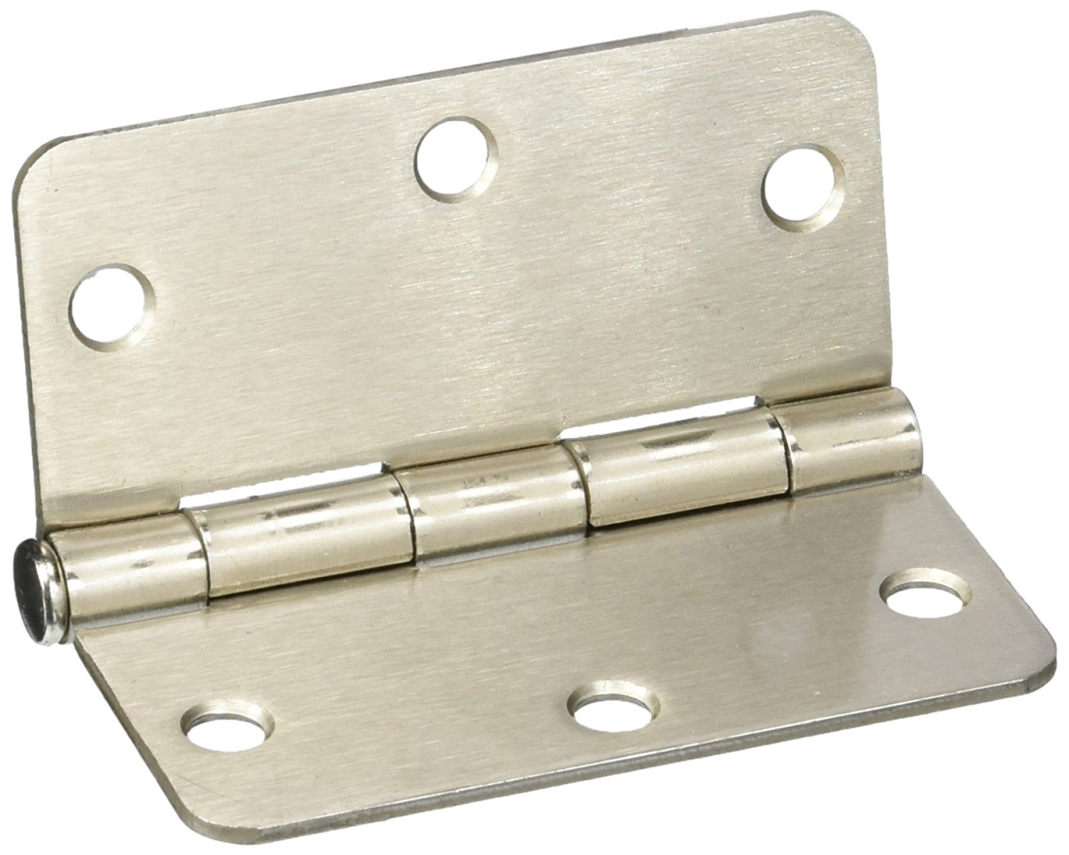 3.5 x 3.5 x 0.25 in. Radius Hinge Steel-US15