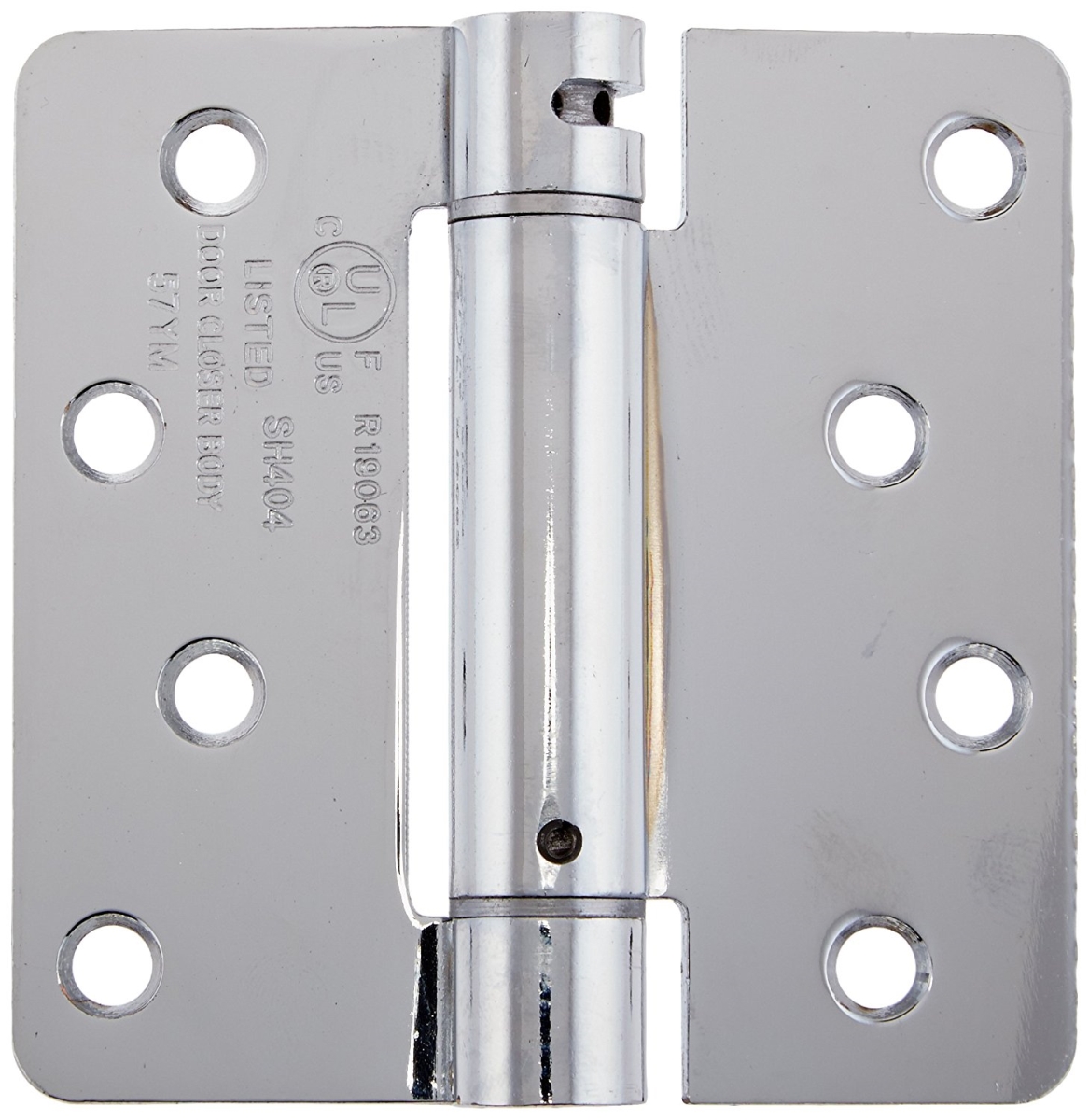 4 x 4 x 0.25 in. Spring Hinge Steel-US26