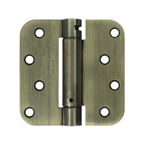 4 x 4 x 0.62 in. Spring Hinge Steel-US5