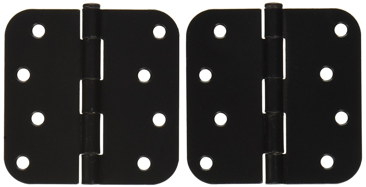 4 x 4 x 0.62 in. Radius Hinge Steel-US1B