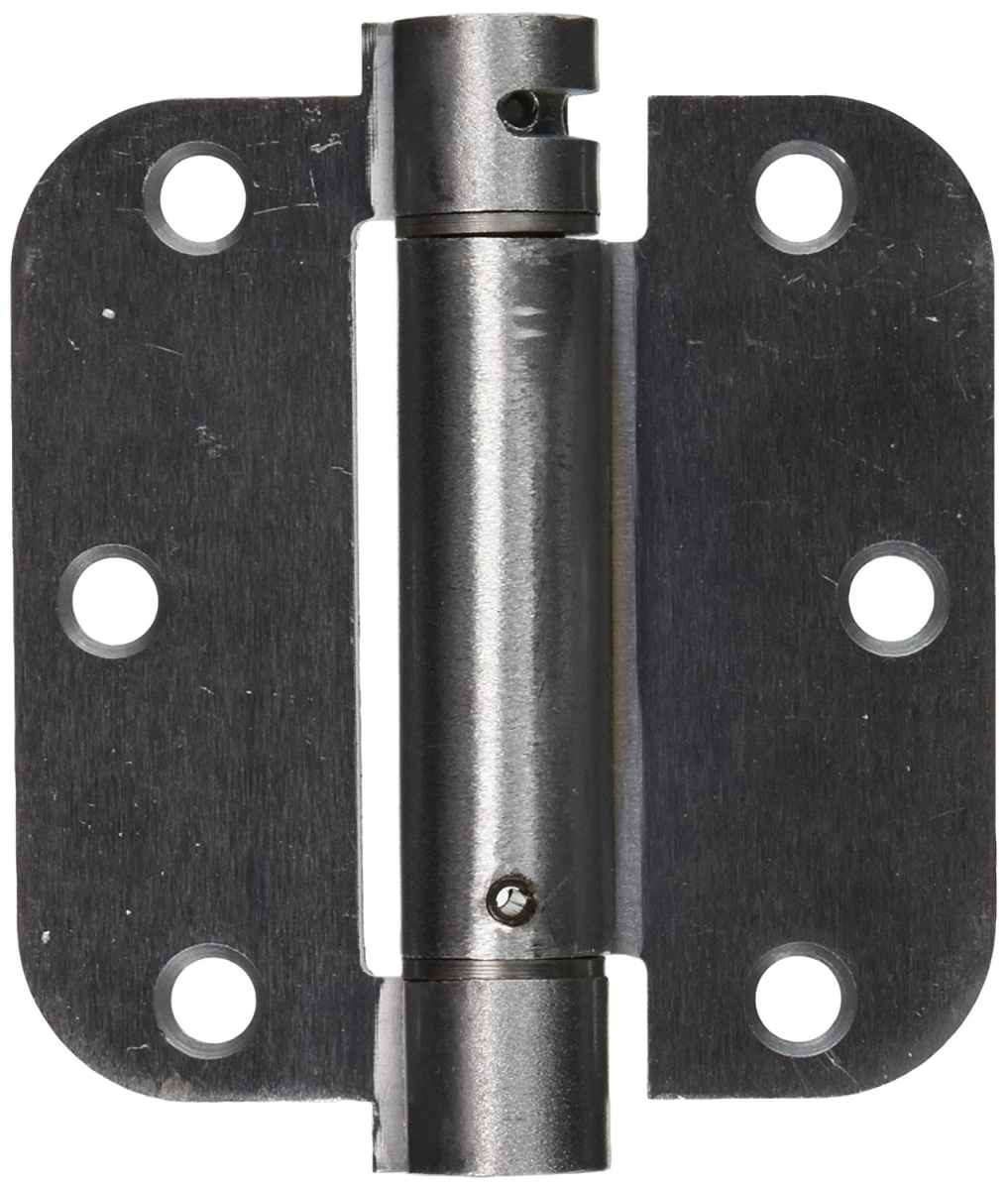 DSH35R526D 3.5 x 3.5 x 0.62 in. Spring Hinge Steel - Brushed Chrome
