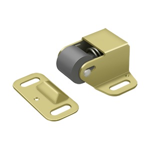 Brass Surface Mounted Roller Catch44 Polished Brass