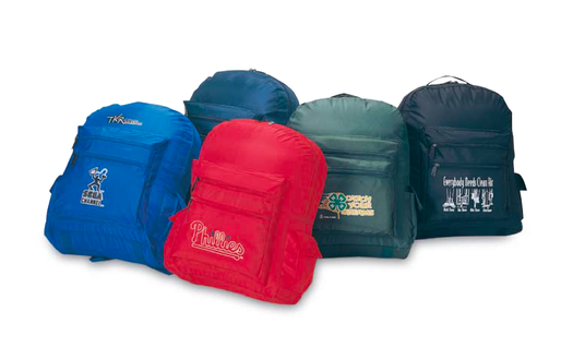 12 x 16 x 5 in. Basic Backpack - Assorted Color