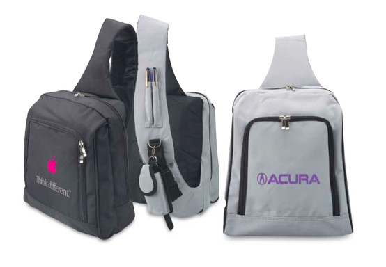 10.75 x 13.75 x 6 in. Metro Sling Backpack - Grey