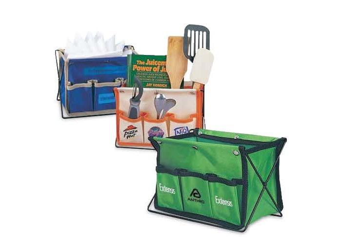 Picture of T-A Premium 04-772 8.75 x 6.5 x 6 in. Collapsible Desk KD Organizer Bag - Blue or Green