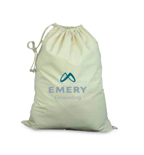 21 x 27 in. Canvas Laundry Bag - Natural