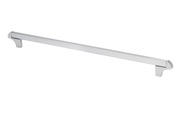 12.5 in. Square Transitional Cabinet Pull, Chrome