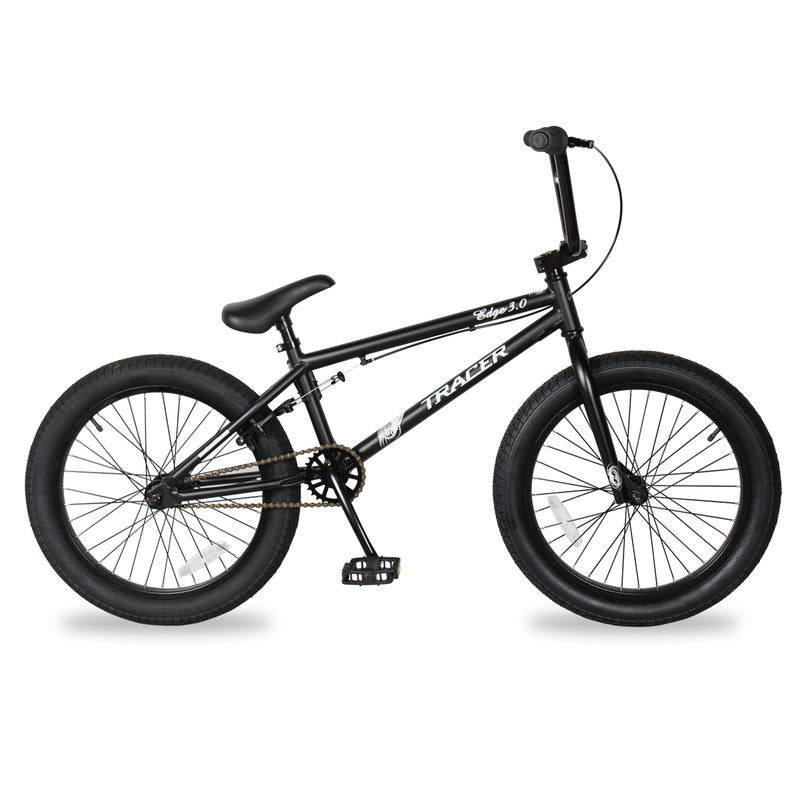 Edge 3.0 20 Inch Freestyle BMX Bike - Matte Black