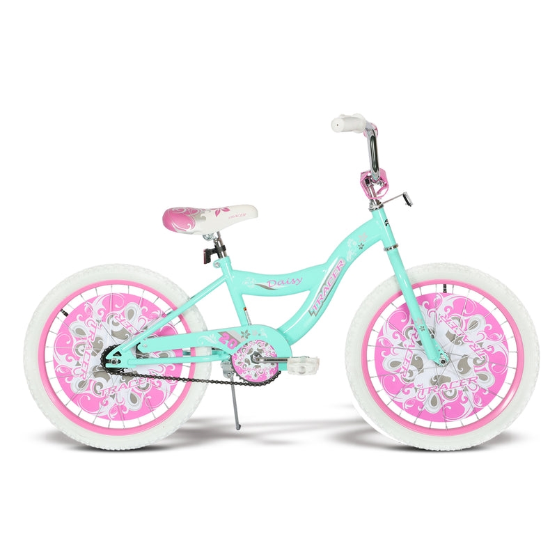 Daisy 20 Inch Kids Bikes with Coaster Brake - Green