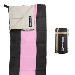 Picture of Trademark 75-CMP1071 Kids Sleeping Bag&#44; Pink & Black