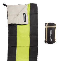 Picture of Trademark 75-CMP1072 Kids Sleeping Bag&#44; Neon Green & Black