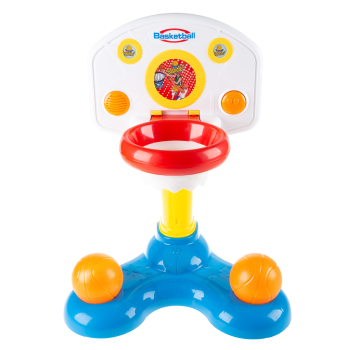 Picture of Hey Play 80-TK166114 Kids Basketball Hoop - Mini Backboard System with 2 Height Settings