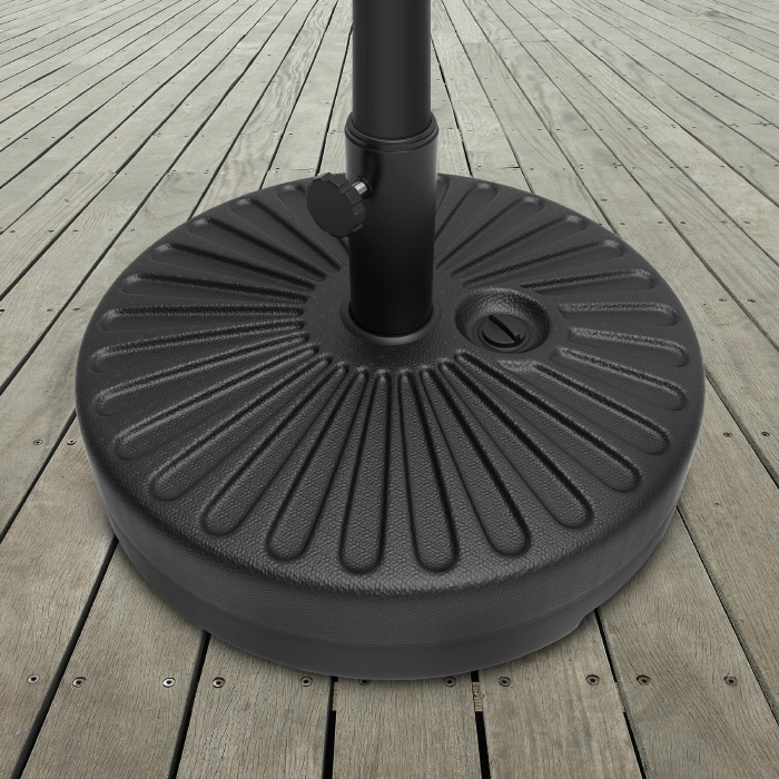 Picture of Pure Garden 50-LG1209 50 lbs Sand Patio Base Weighted Round Umbrella Holder