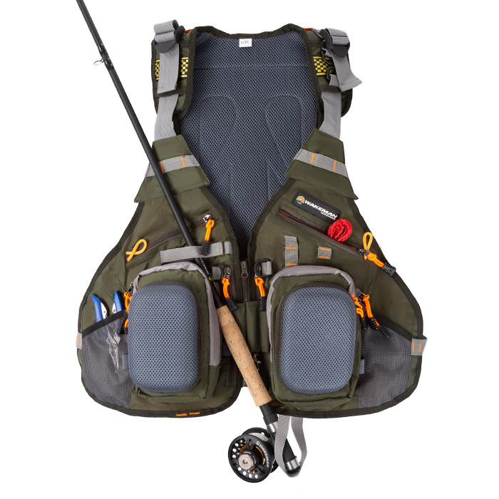 Picture of Wakeman Outdoors AF500001 16 Pocket Fishing Vest