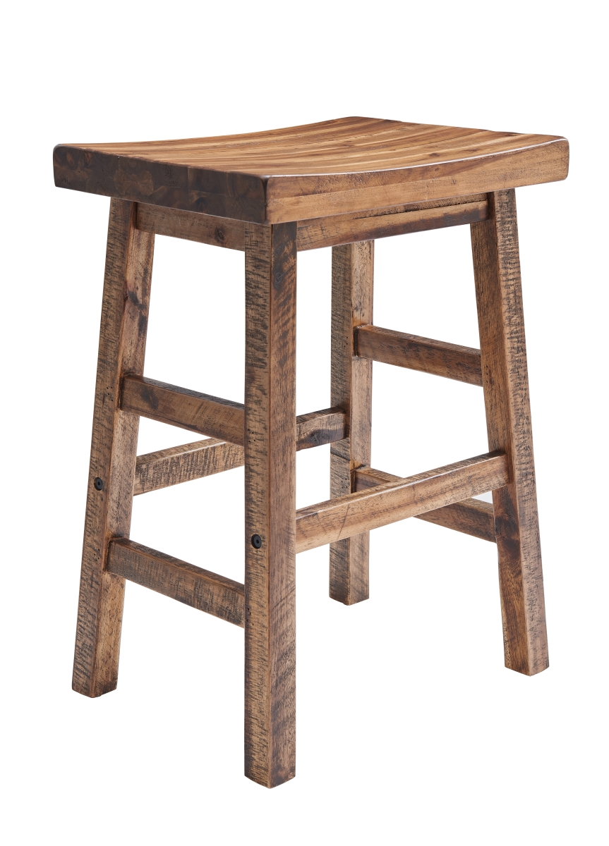 Picture of Alaterre ANDU2174 26 in. Durango Industrial Wood Counter-Height Stool