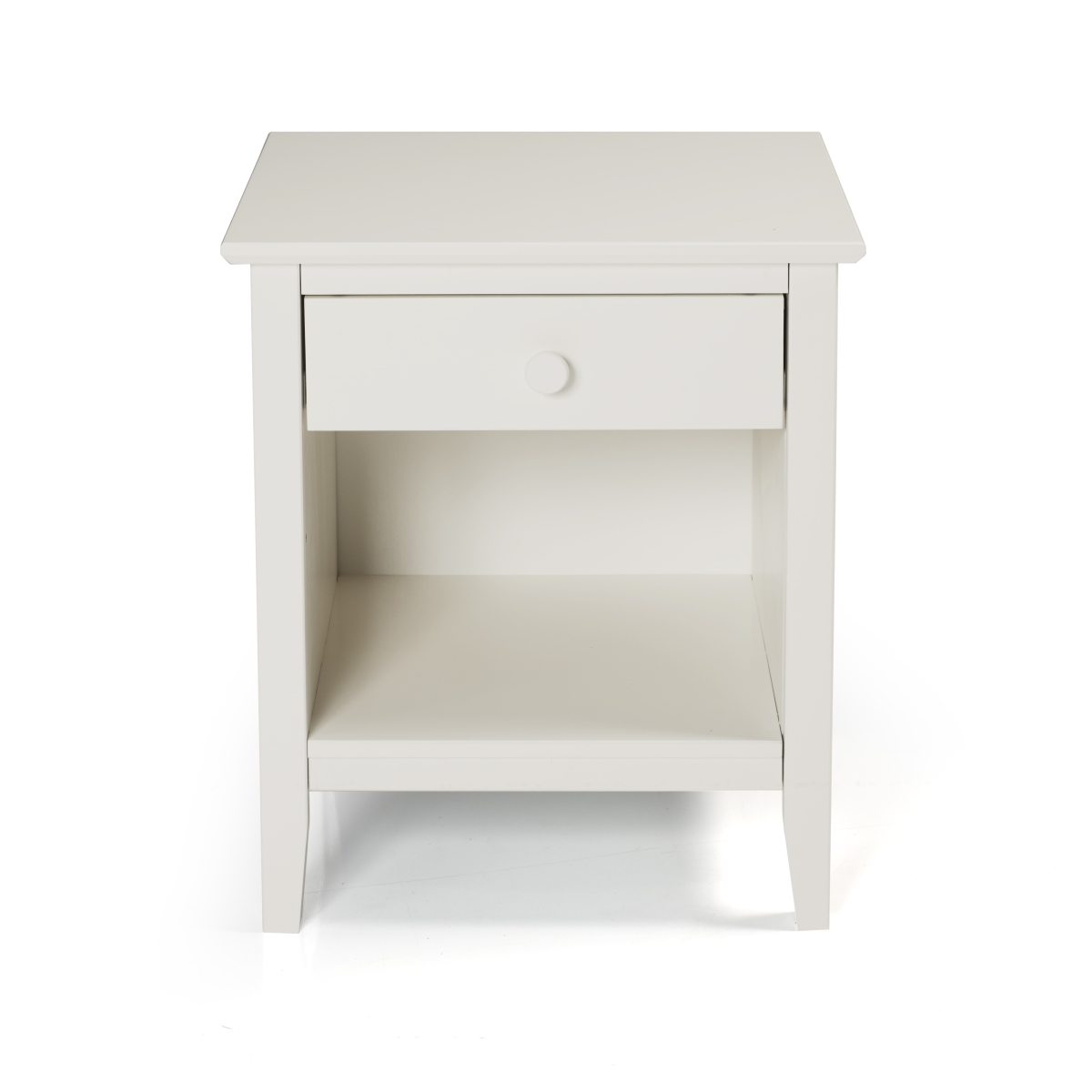 Picture of Alaterre AJSP01WH Simplicity Wood Nightstand&#44; White