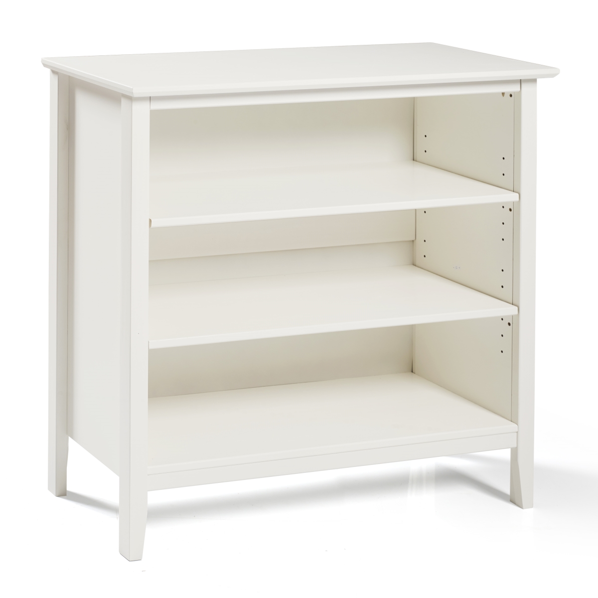 Picture of Alaterre AJSP04WH 34 in. Simplicity Wood Under-Window 3-Shelf Bookcase, White