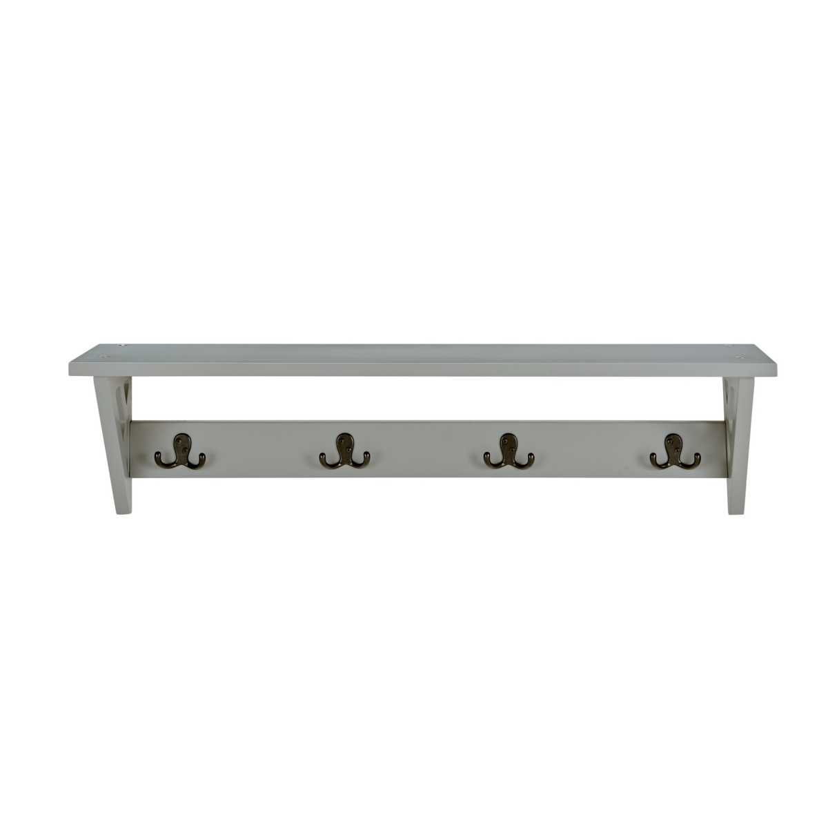 Picture of Alaterre ANCT0940 36 in. Coventry Coat Hook with Shelf&#44; Gray