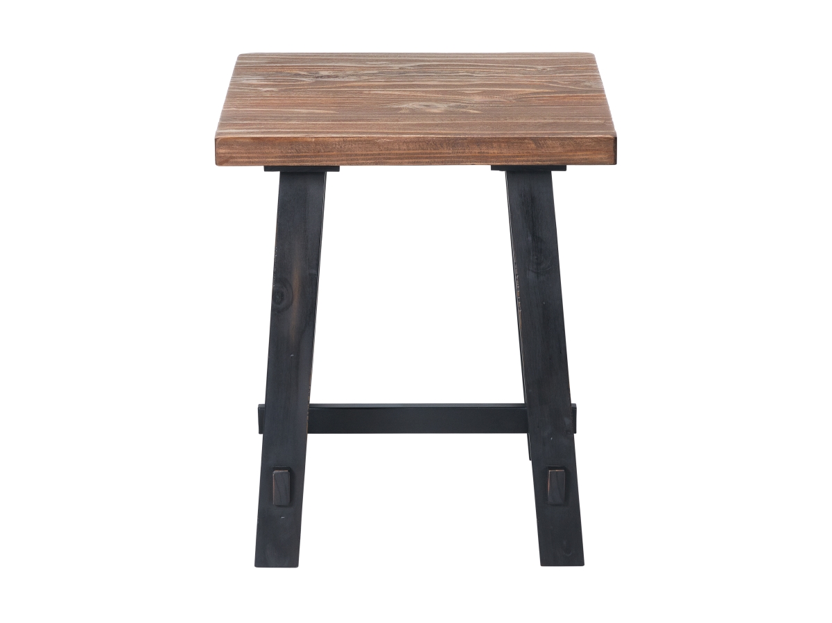 Picture of Alaterre ANAD01RNB 21 in. Adam Solid Wood Side Table