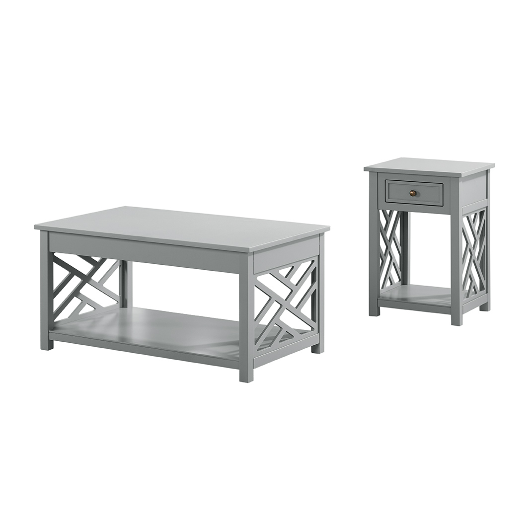 Picture of Alaterre ANCT011440 36 in. Coventry Coffee & End Table - Set of 2