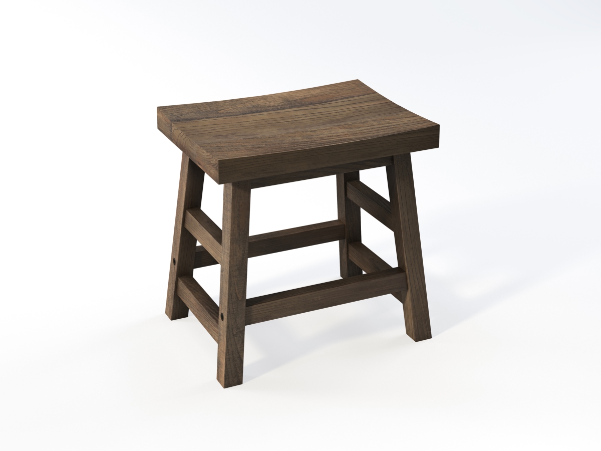 Picture of Alaterre AMBA2020 20 in. Pomona Wood Bar Stool