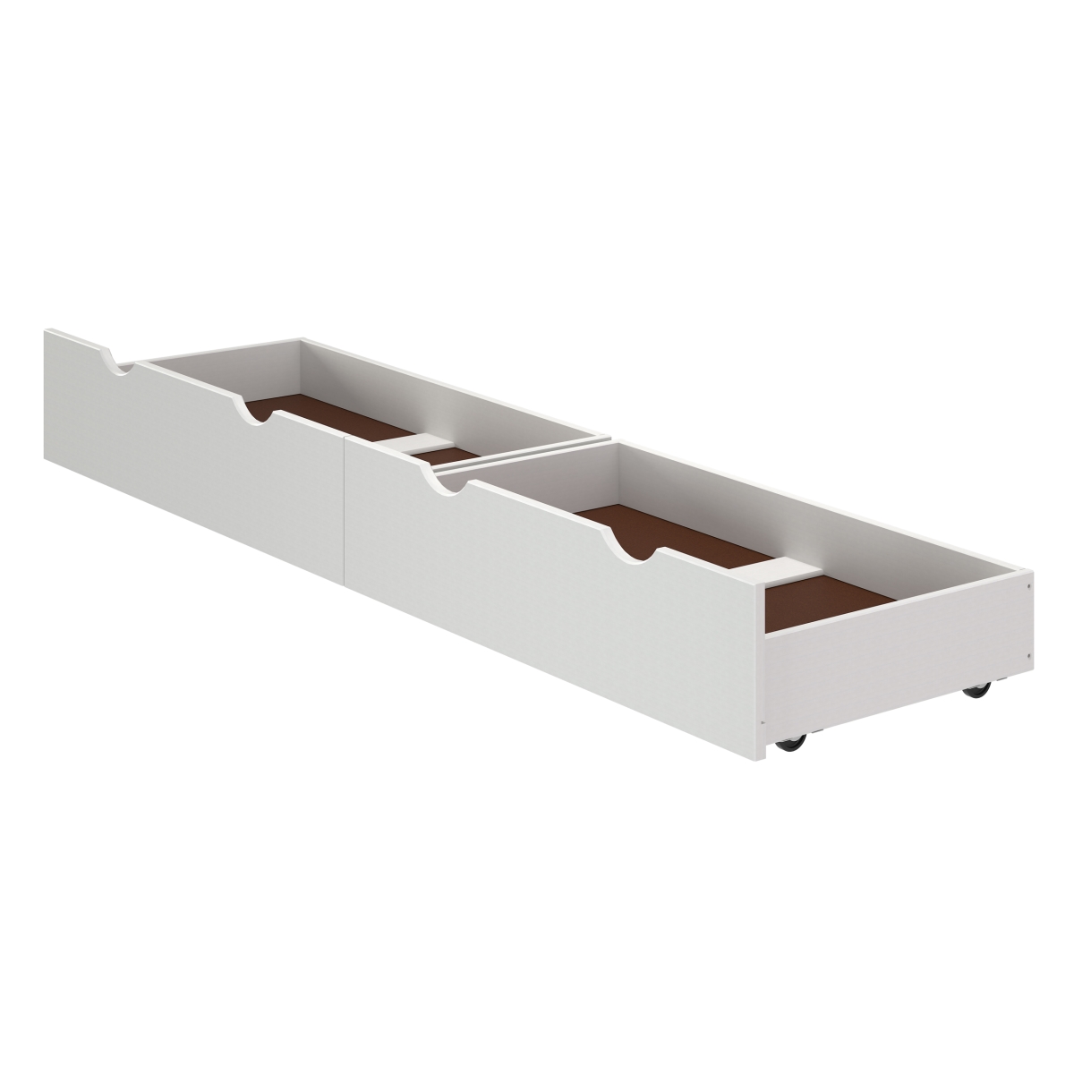 Picture of Alaterre AJ0049WH Underbed Storage Drawers, White - Set of 2
