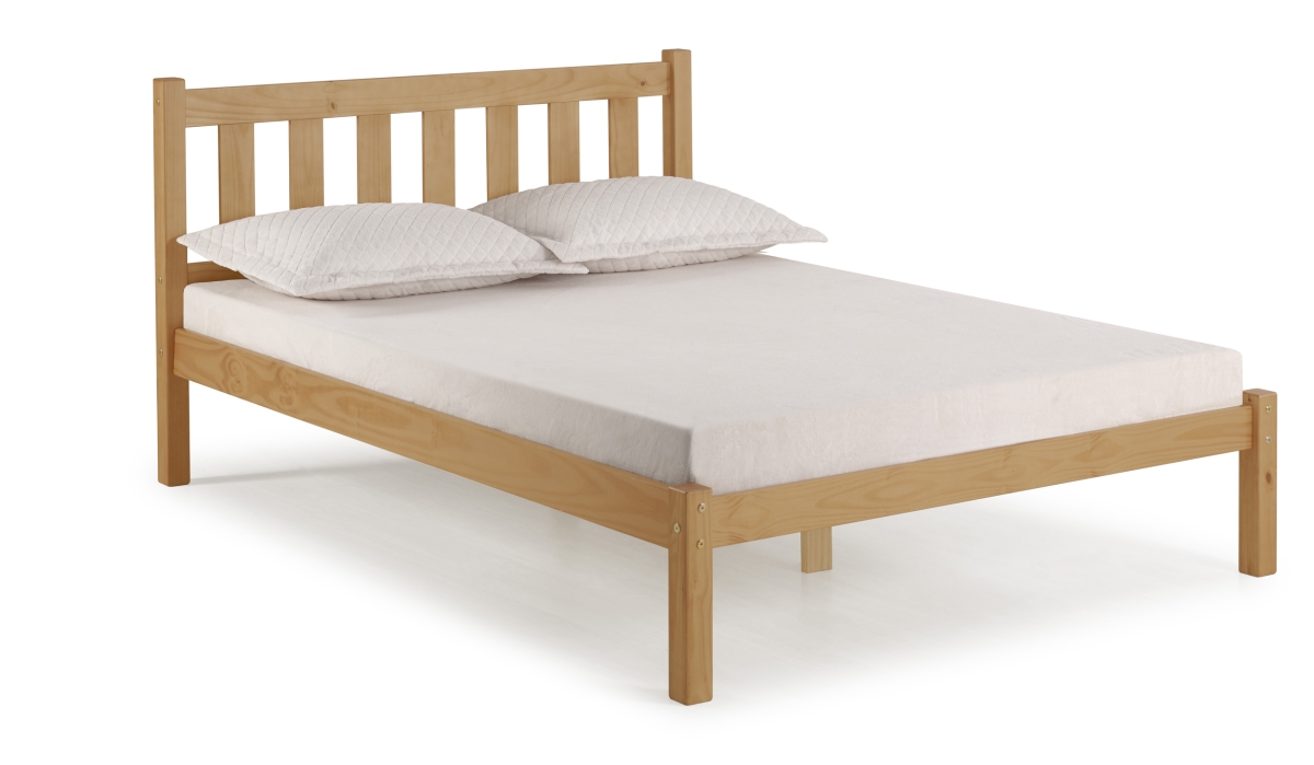 Picture of Alaterre AJPP20CI Poppy Full Size Wood Platform Bed&#44; Cinnamon