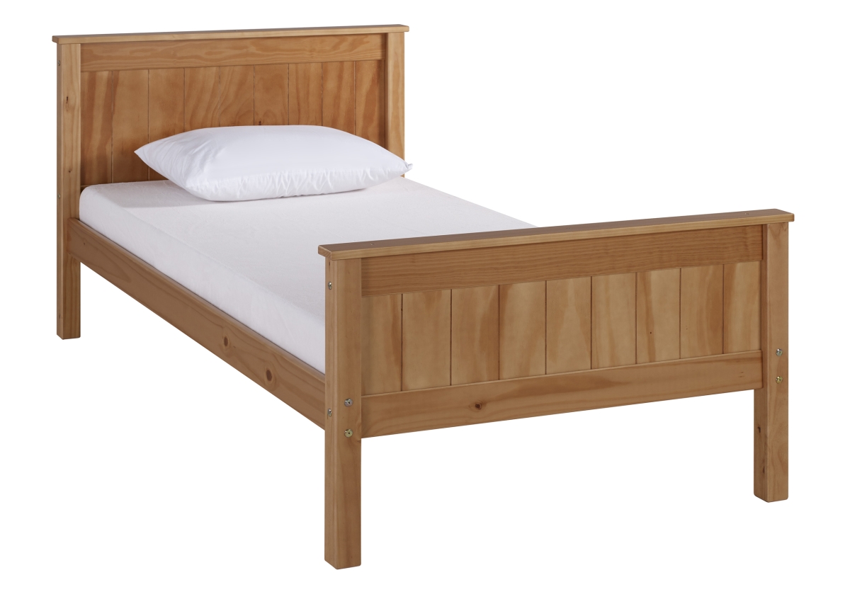 Picture of Alaterre AJHO10CI Harmony Twin Size Wood Platform Bed&#44; Cinnamon