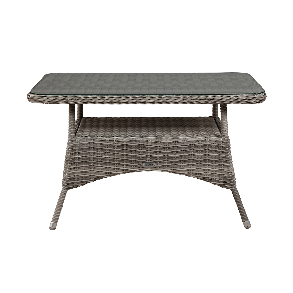 Picture of Alaterre AWWH04HH 26 in. Monaco All-Weather Cocktail Table, Gray
