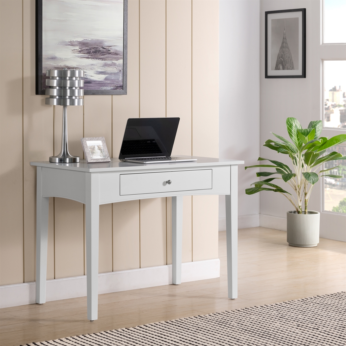 Picture of Alaterre ASCA06WH 40 in. Shaker Cottage Desk, White