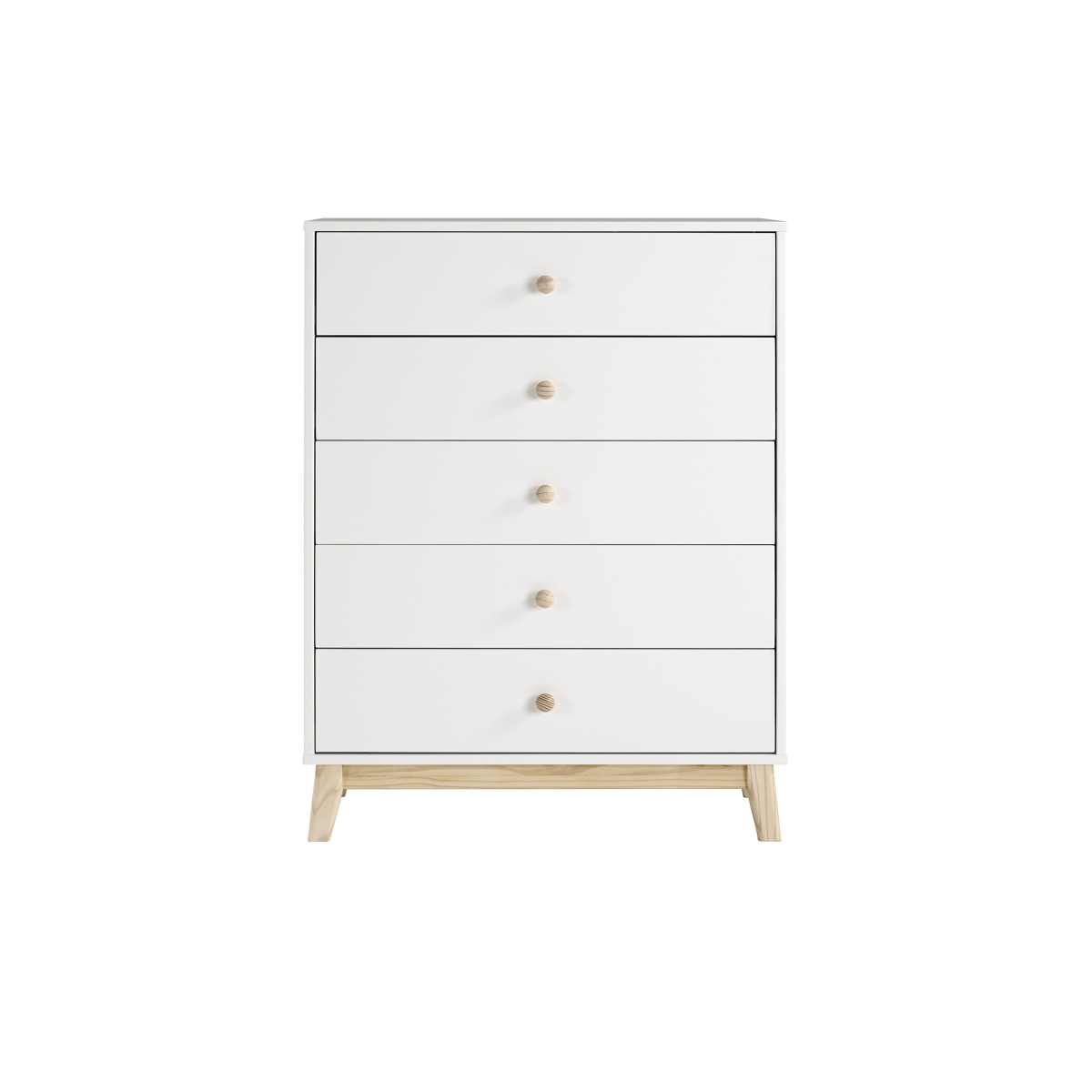 Picture of Alaterre AJMD0220WH 35 in. MOD 5-Drawer Chest, White
