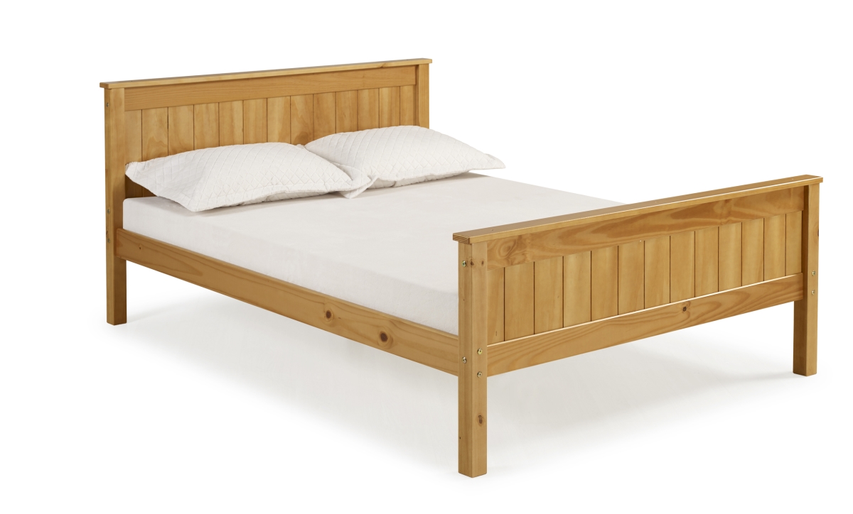 Picture of Alaterre AJHO20CI Harmony Full Wood Platform Bed&#44; Cinnamon