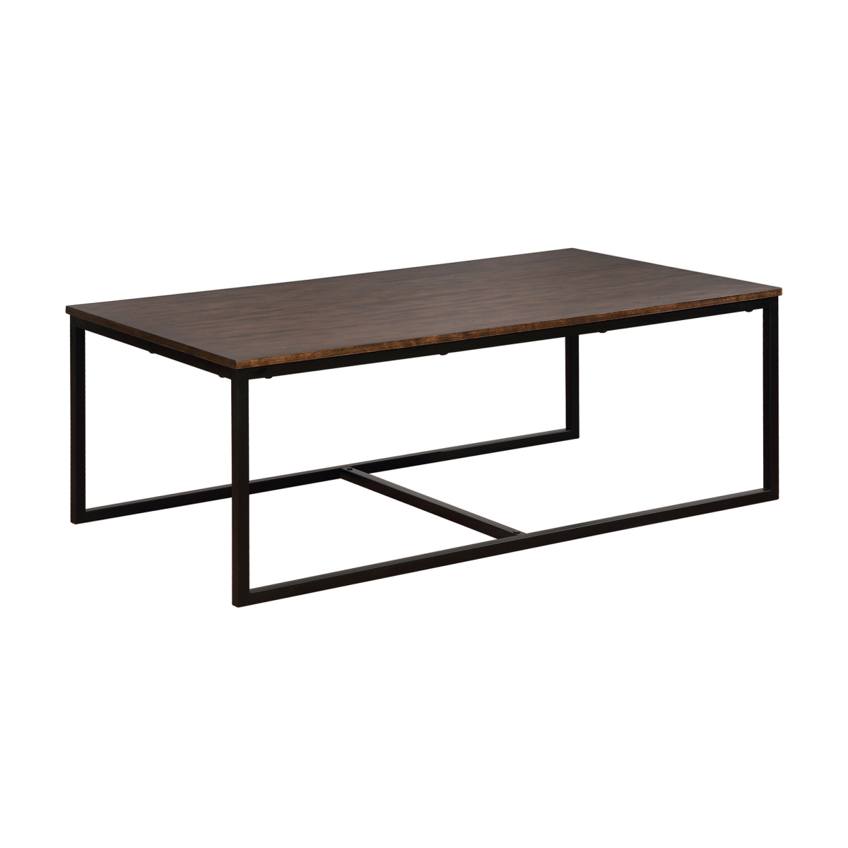 Picture of Alaterre ANAR1175A 54 in. Arcadia Acacia Wood Coffee Table&#44; Antiqued Mocha