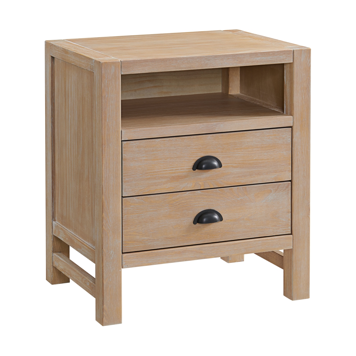 Picture of Alaterre ANAN0129 Arden 2-Drawer Wood Nightstand