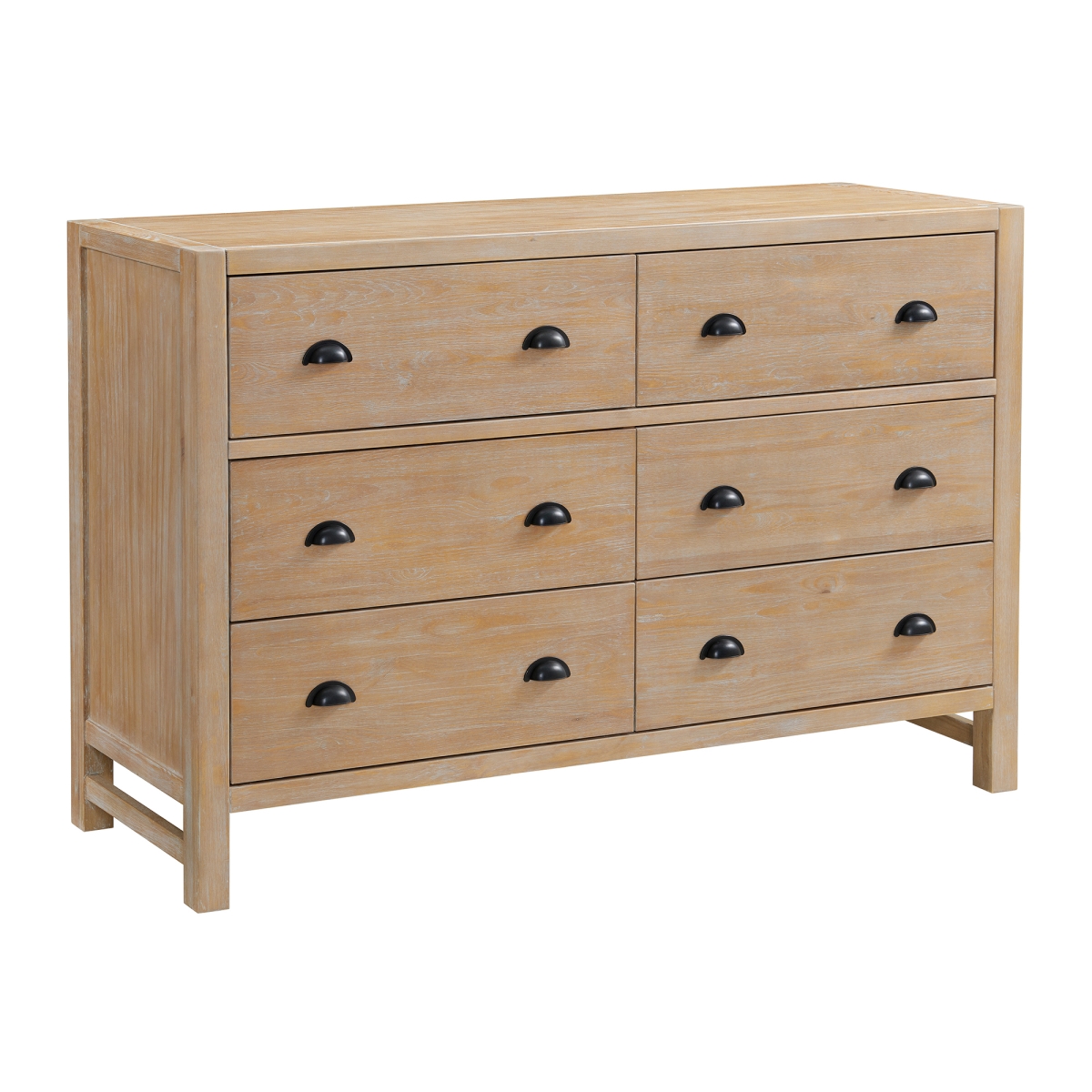 Picture of Alaterre ANAN0429 Arden 6-Drawer Wood Double Dresser