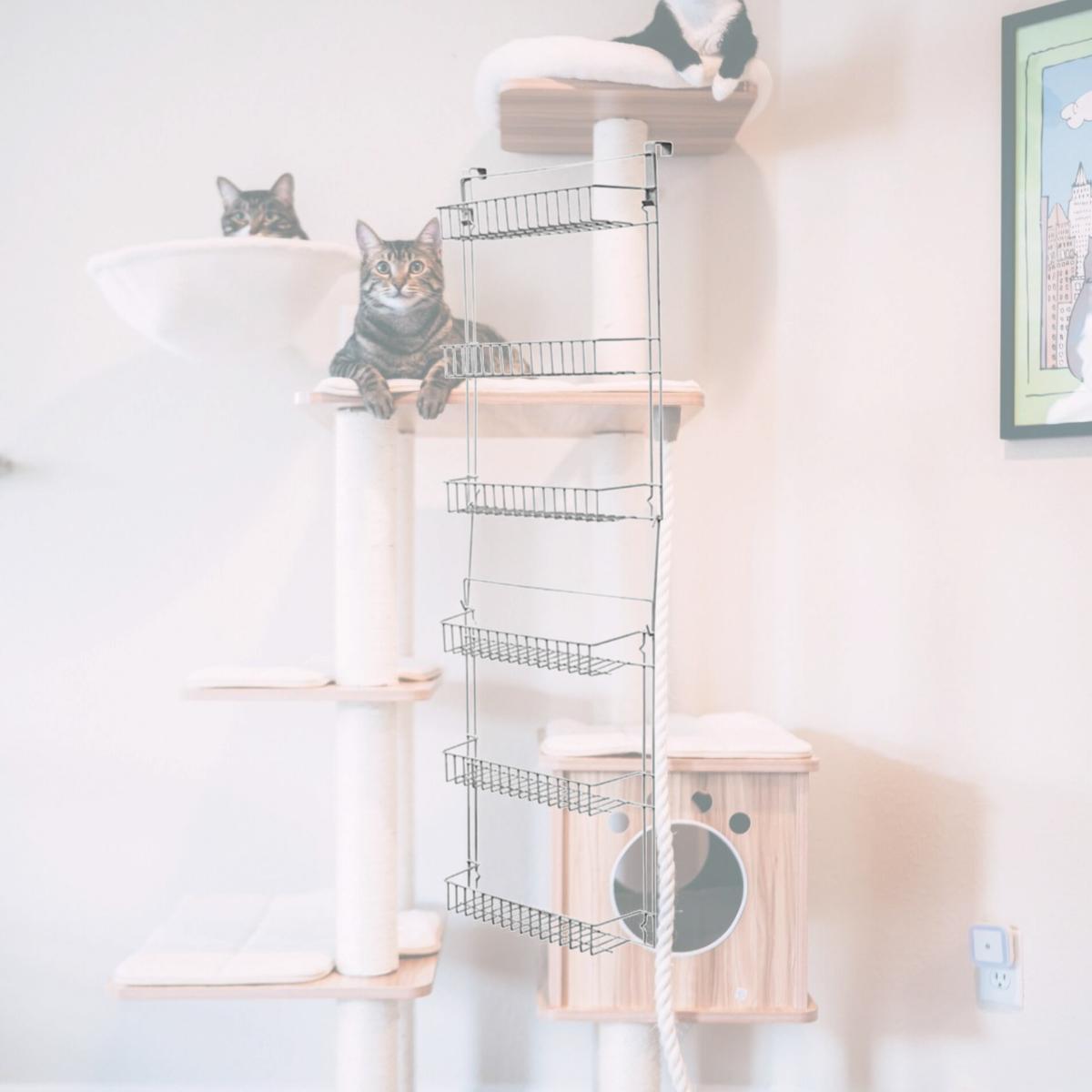 Picture of Lavish Home A050019 6 Shelf Over The Door Closet Organizer 