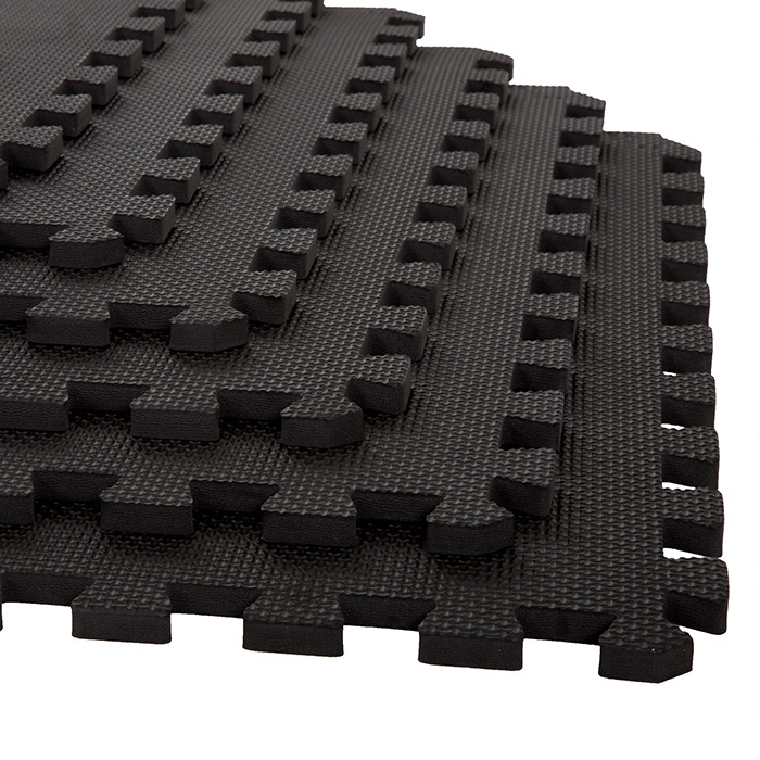 Picture of Stalwart 75-ST6001 24 x 24 x 0.50 in. Interlocking EVA Foam Padding Foam Mat Floor Tiles, Black - Pack of 6