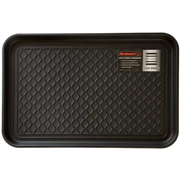 Picture of Stalwart 75-ST6014 24 x 15 in. Eco Friendly Utility Boot Tray Mat, Black