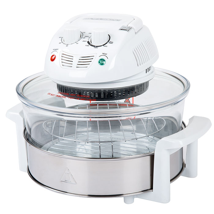 Picture of Classic Cuisine 82-CC-1000 12-17 qt 1200W Halogen Tabletop Oven - White