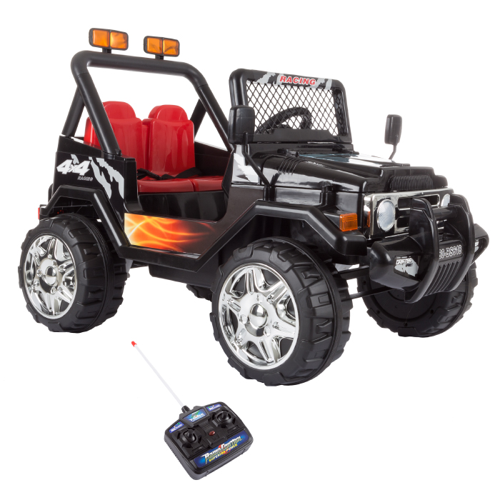 Picture of Lil Rider 80-BS618 12V Ride On Toy All Terrain Powered Sporty Truck with Lights, Black